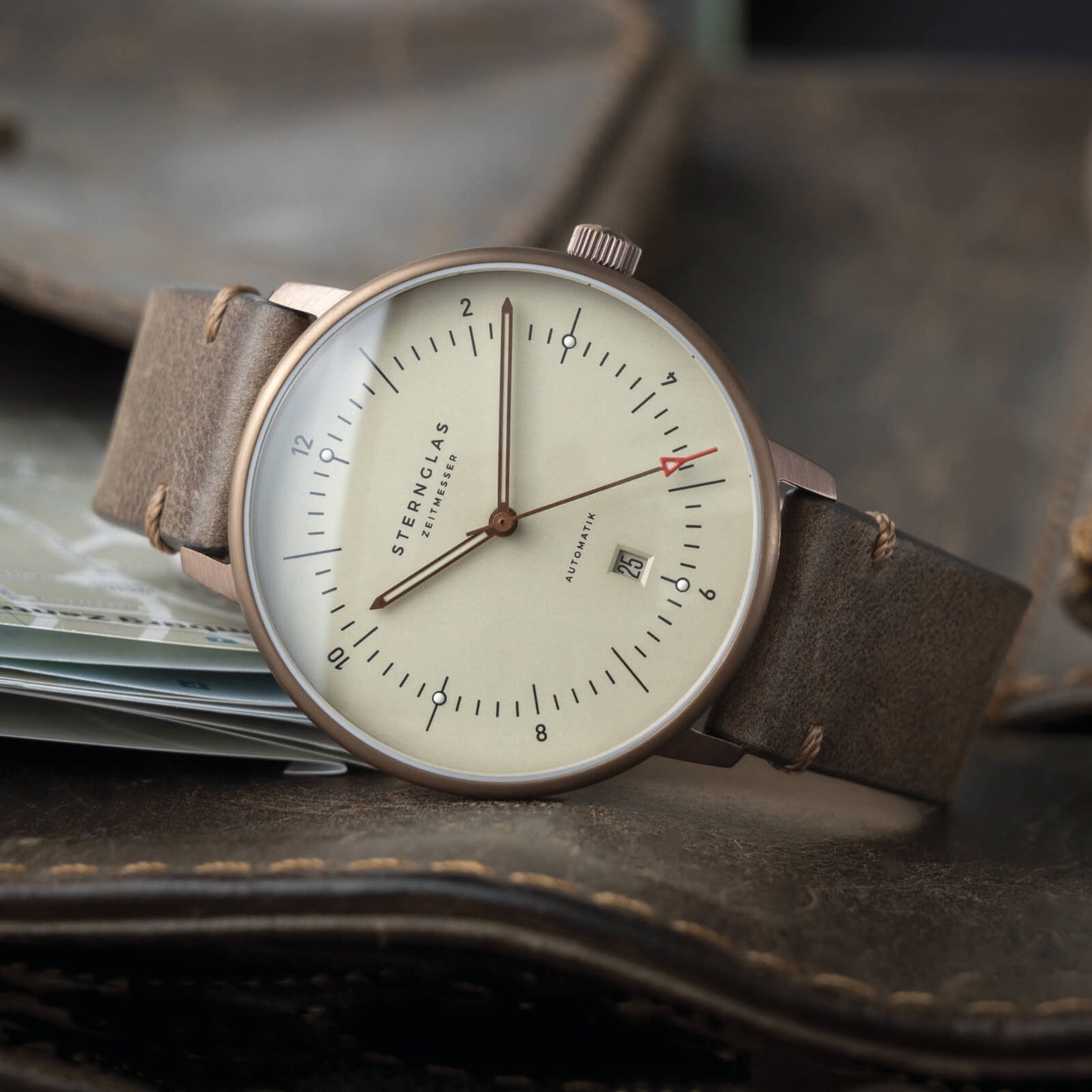 Naos XL Automatik alabaster bronze