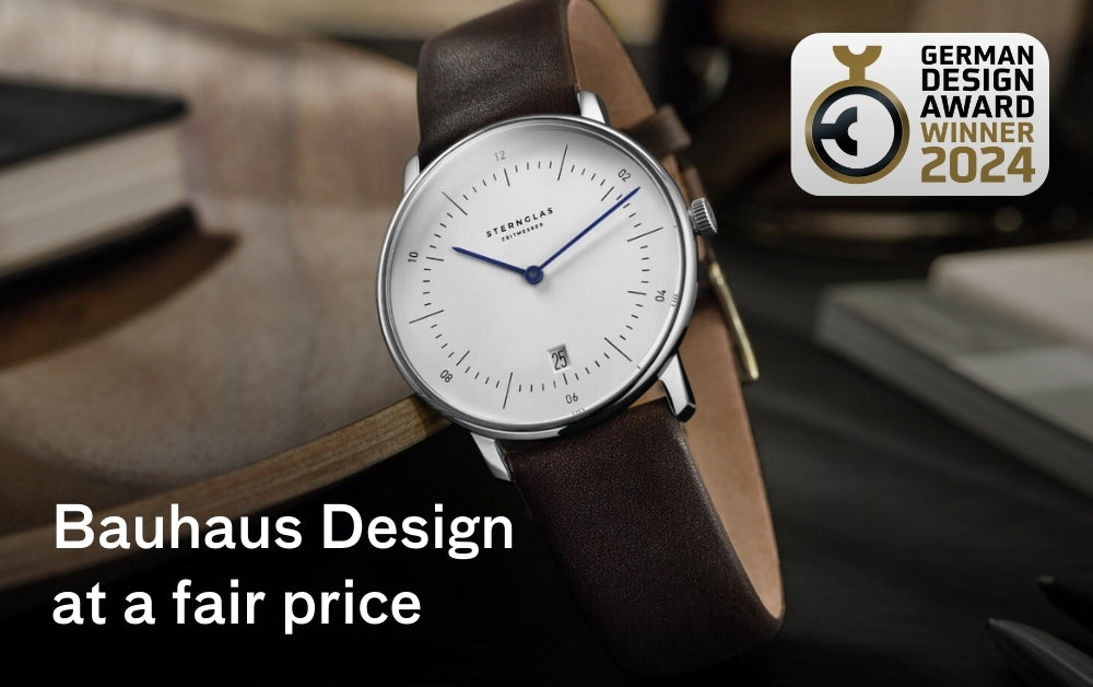 STERNGLAS Bauhaus watches – designed in Hamburg
– sternglas.com