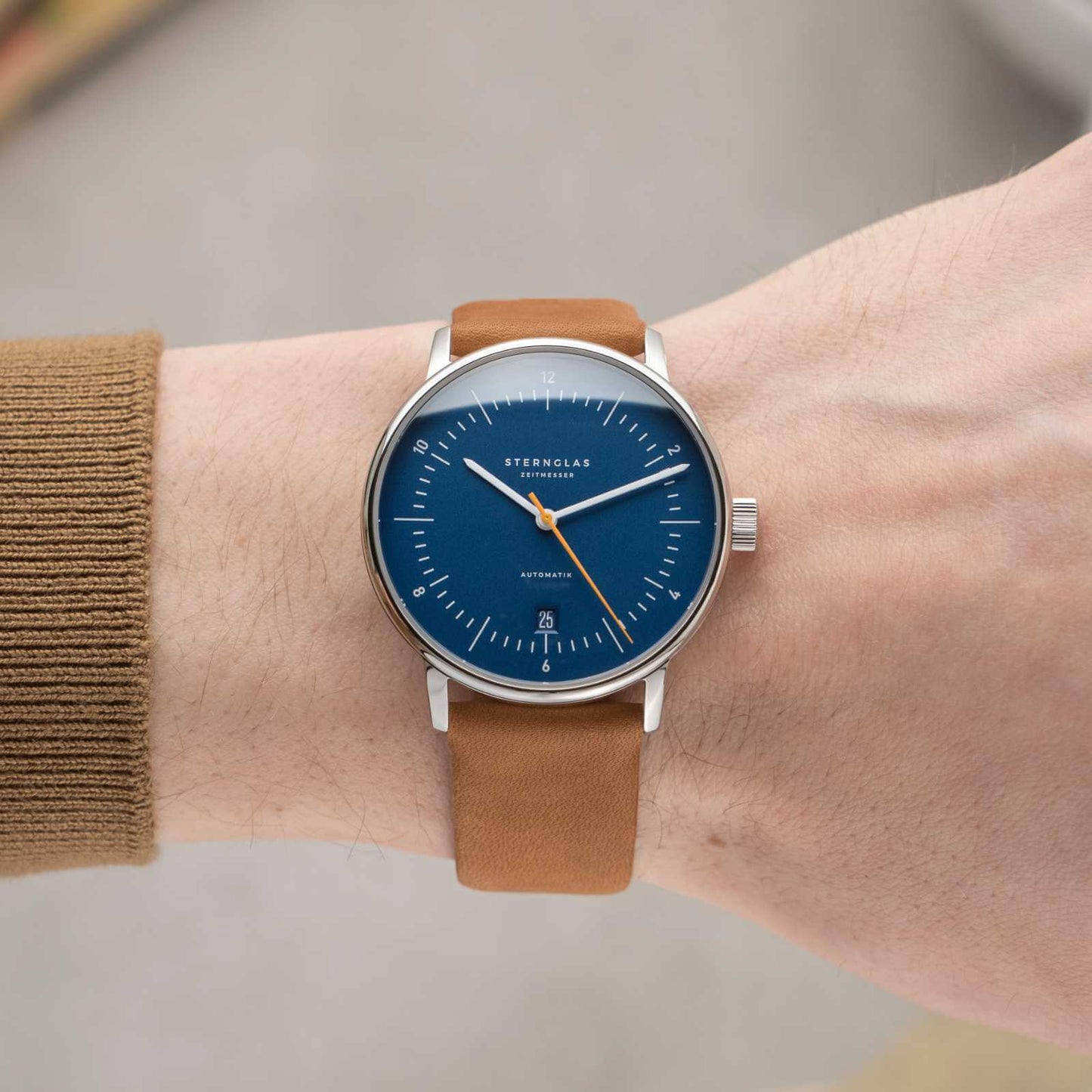 Naos Automatik blue orange