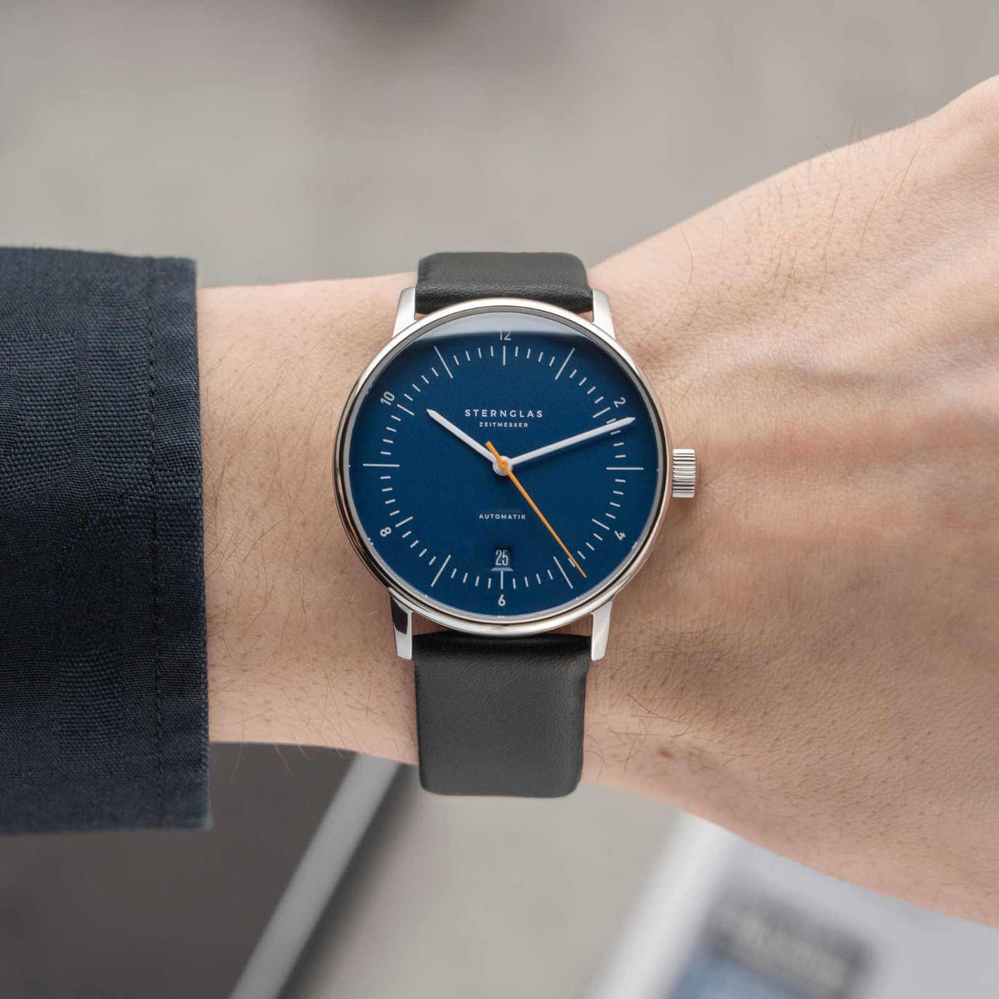 Naos Automatik blue orange