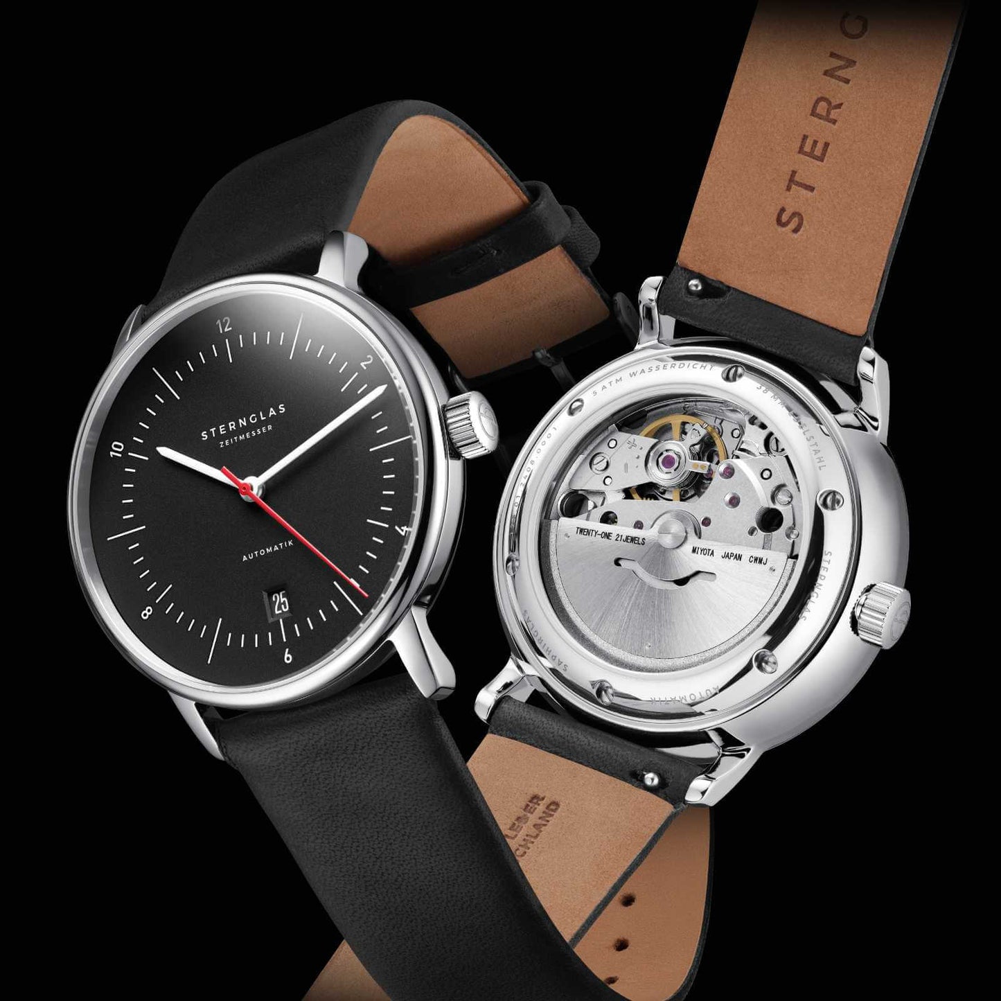 Naos Automatik black red