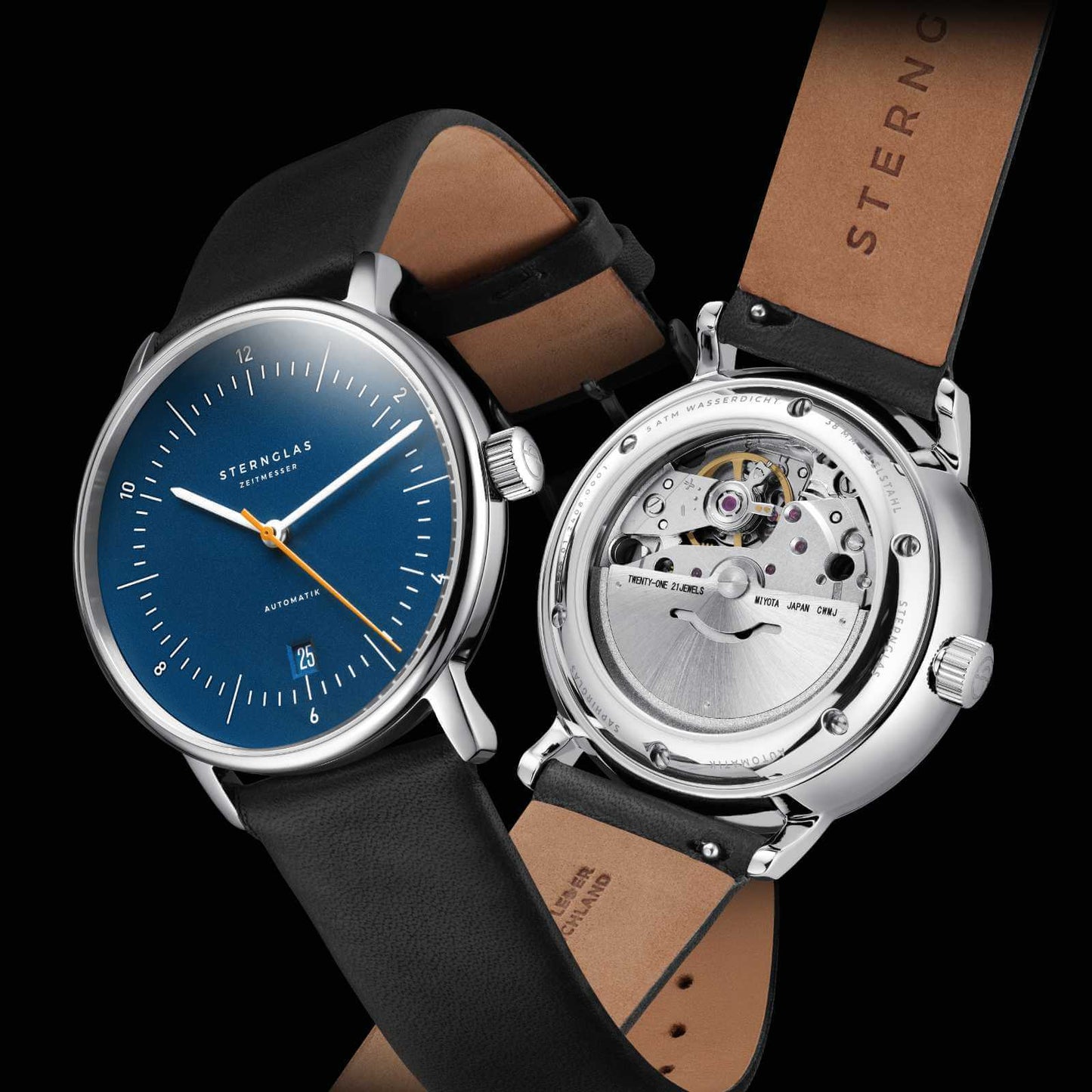 Naos Automatik blue orange