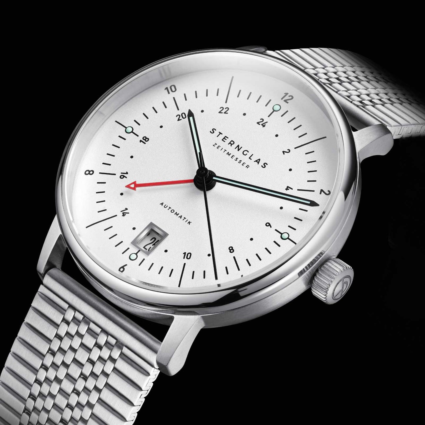 Naos Pro GMT Automatik silver