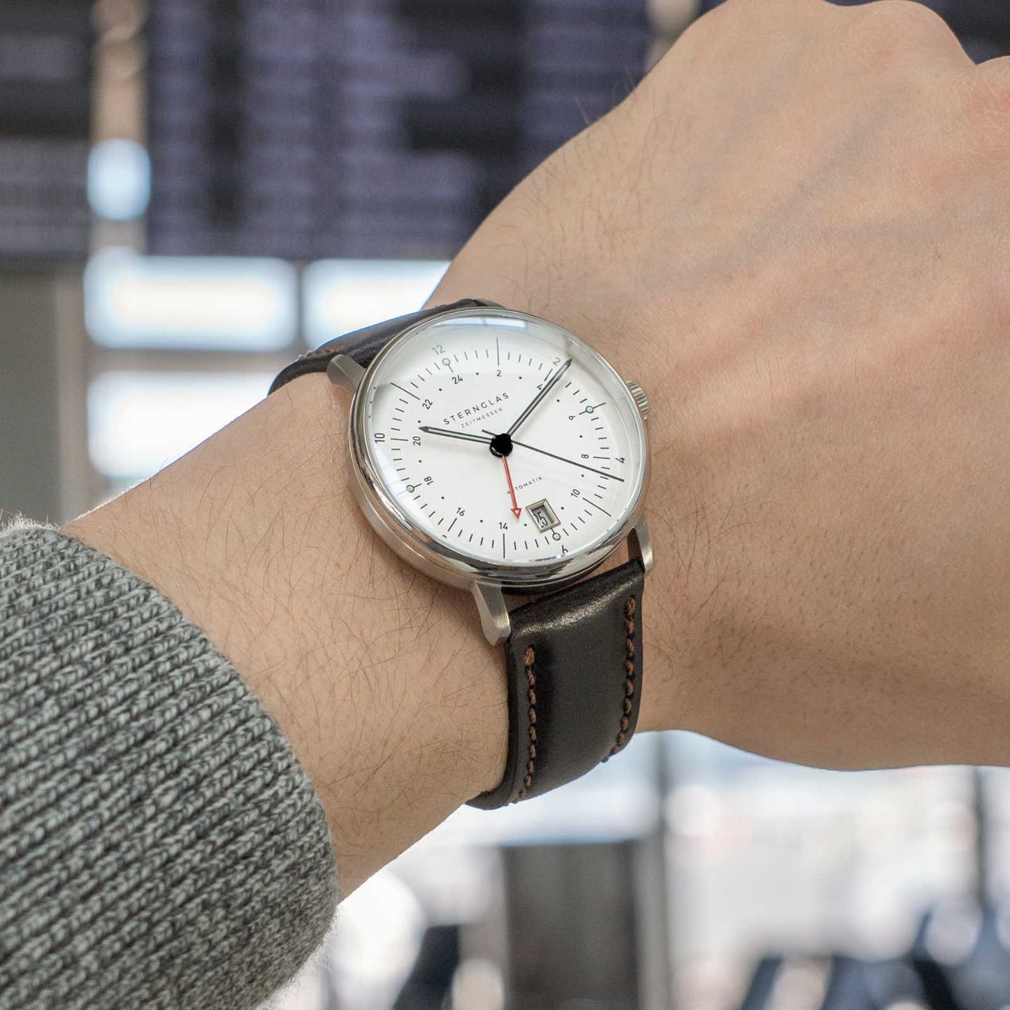 Naos Pro GMT Automatik silver