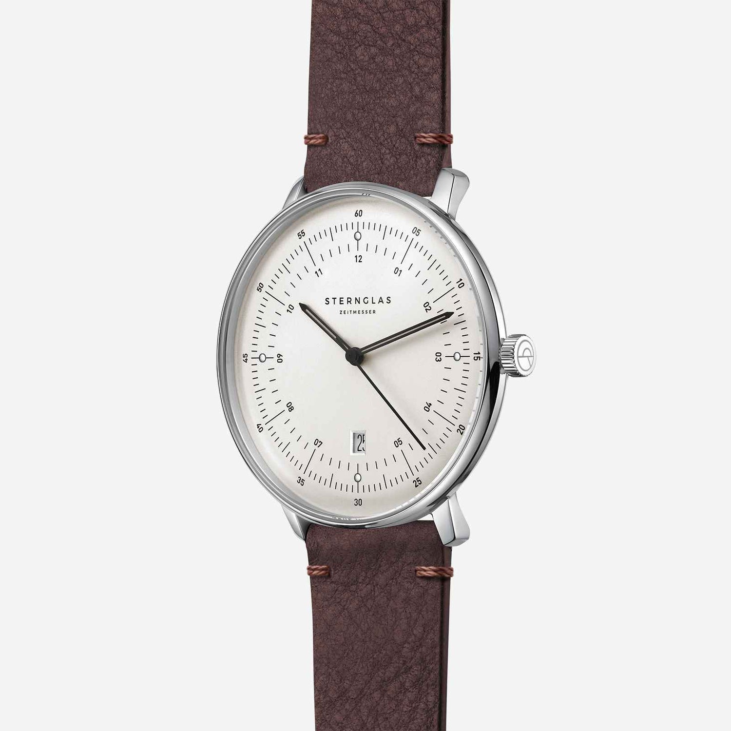 popup|Domed sapphire crystal|The absolutely scratch-resistant and double anti-reflective sapphire crystal - the premium class of watch crystals - ensures a clear view.