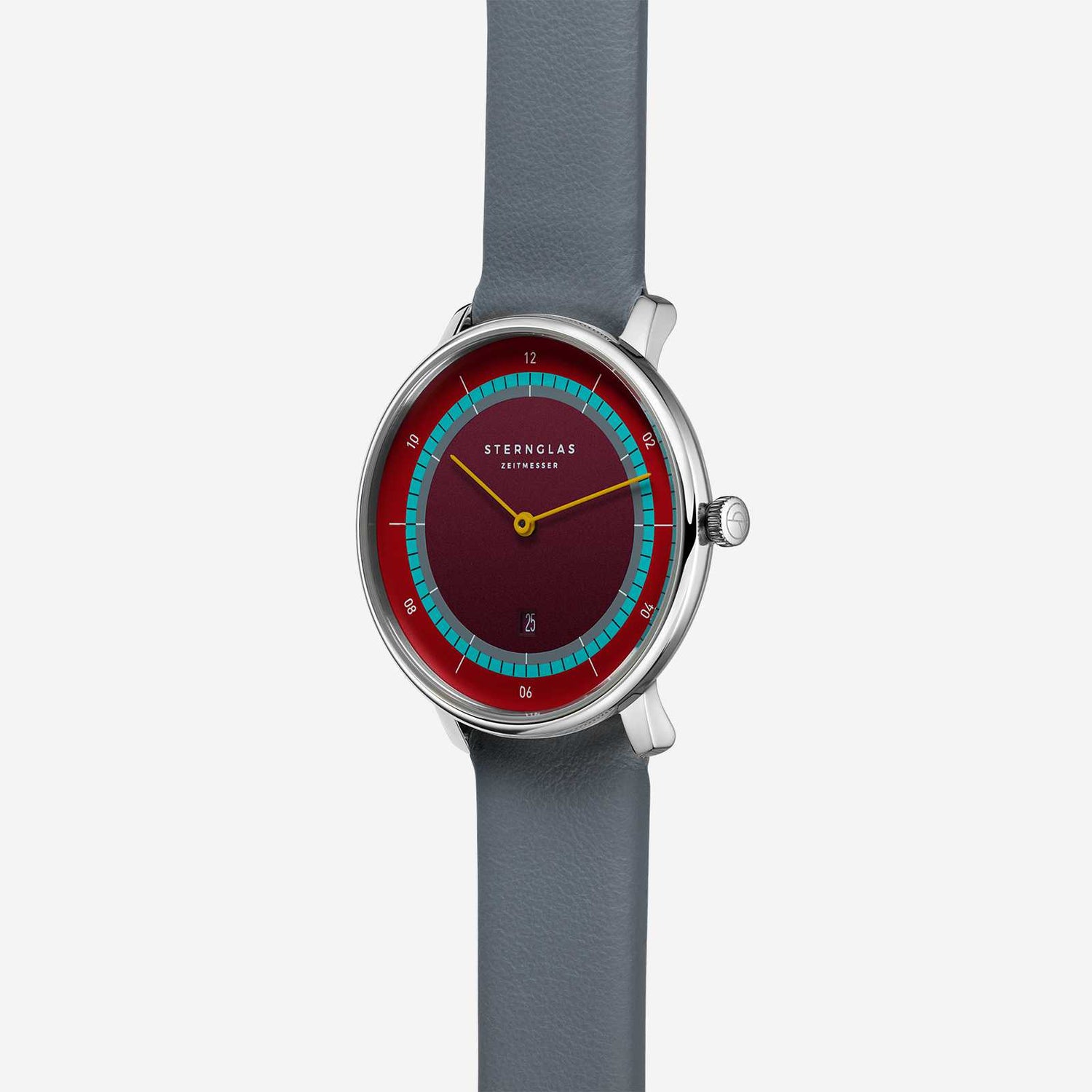 popup|Ronda quartz movement|The premium movement from the traditional Swiss manufacturer Ronda ensures precision and durability.