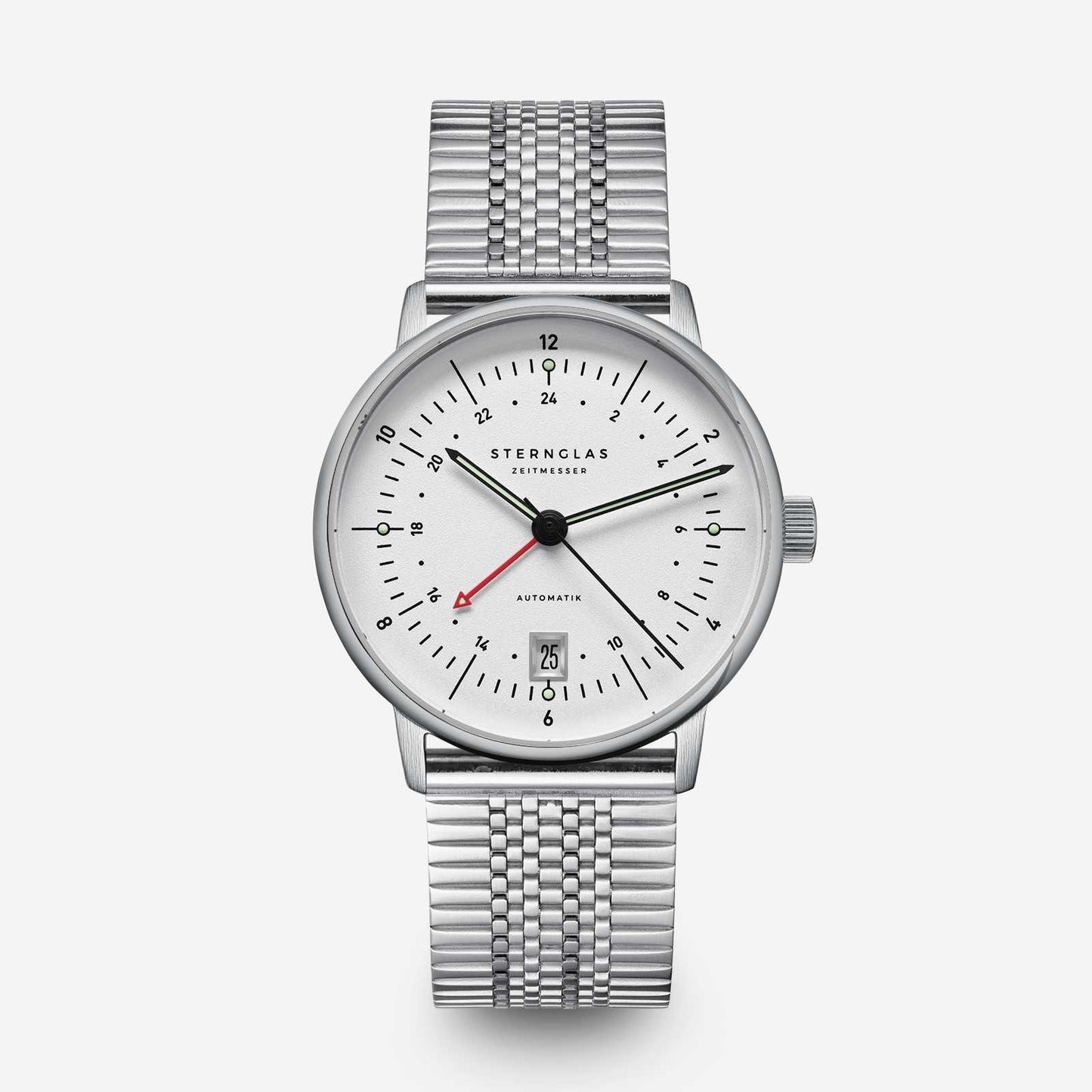 Naos Pro GMT Automatik silver