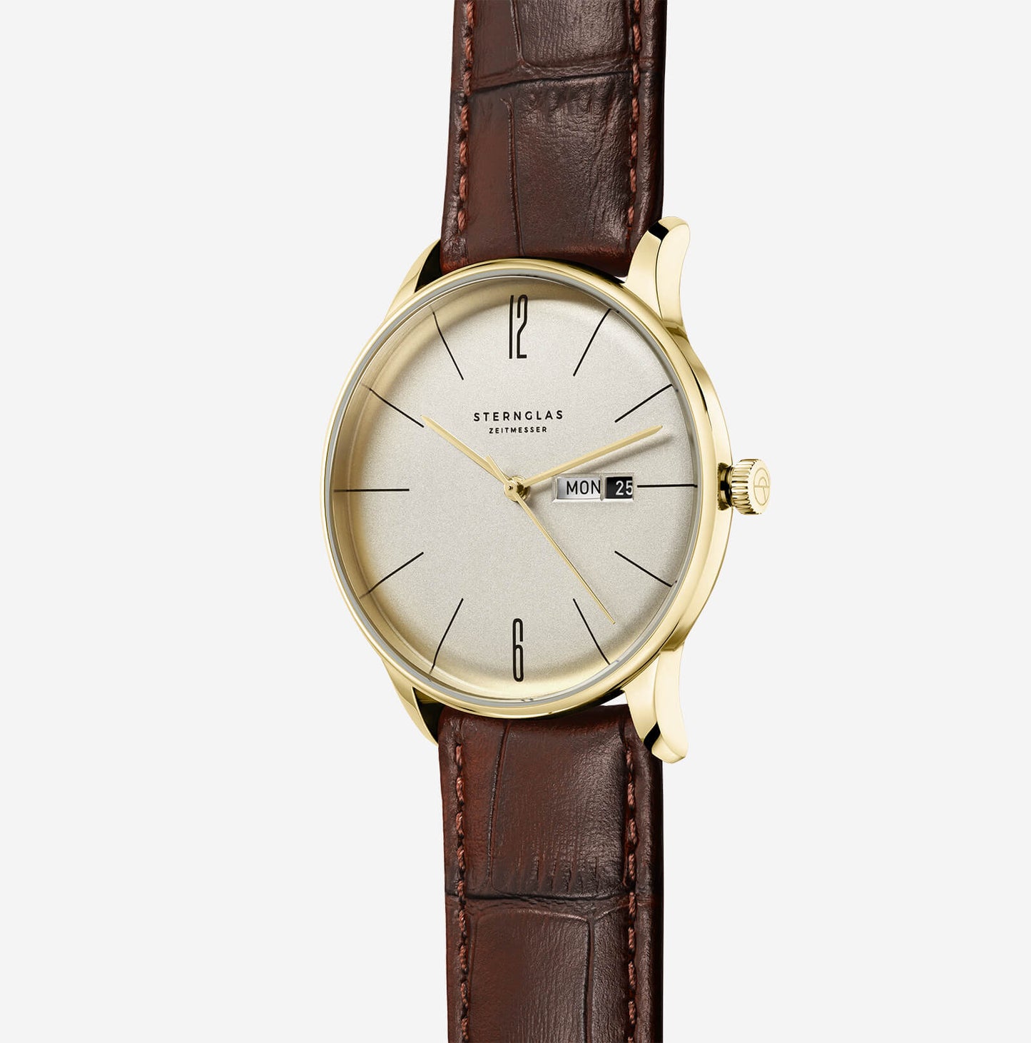 popup|Scratch-resistant sapphire crystal|The curved and double anti-reflective sapphire crystal ensures a clear view - the premium class of watch glasses.
