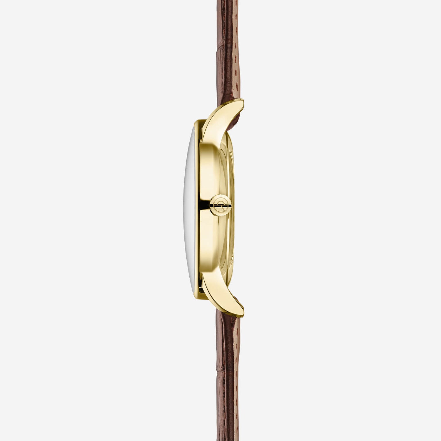 popup|Fits under every shirt sleeve|The particularly flat case construction makes the Berlin the optimal dress watch for everyday wear.