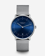 popup|Classic Bauhaus Design|Inspired by the Bauhaus movement of the 1920s, the dial is kept minimalistic and clear. "Form follows function" as they say.