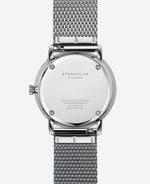 popup|4-fold screwed case back|The precisely screwed case back ensures water resistance of up to 5 ATM.