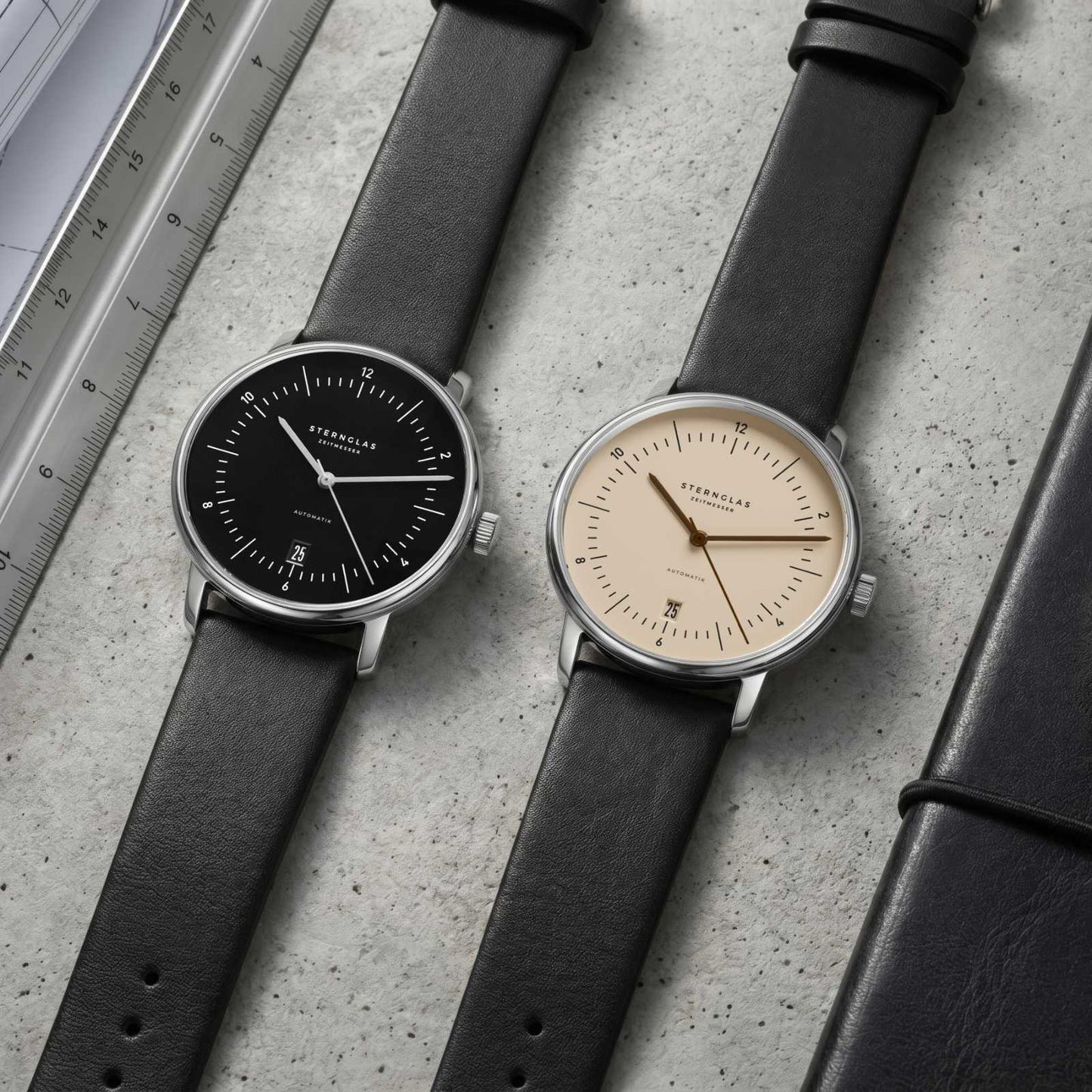 Naos Automatik sand brown