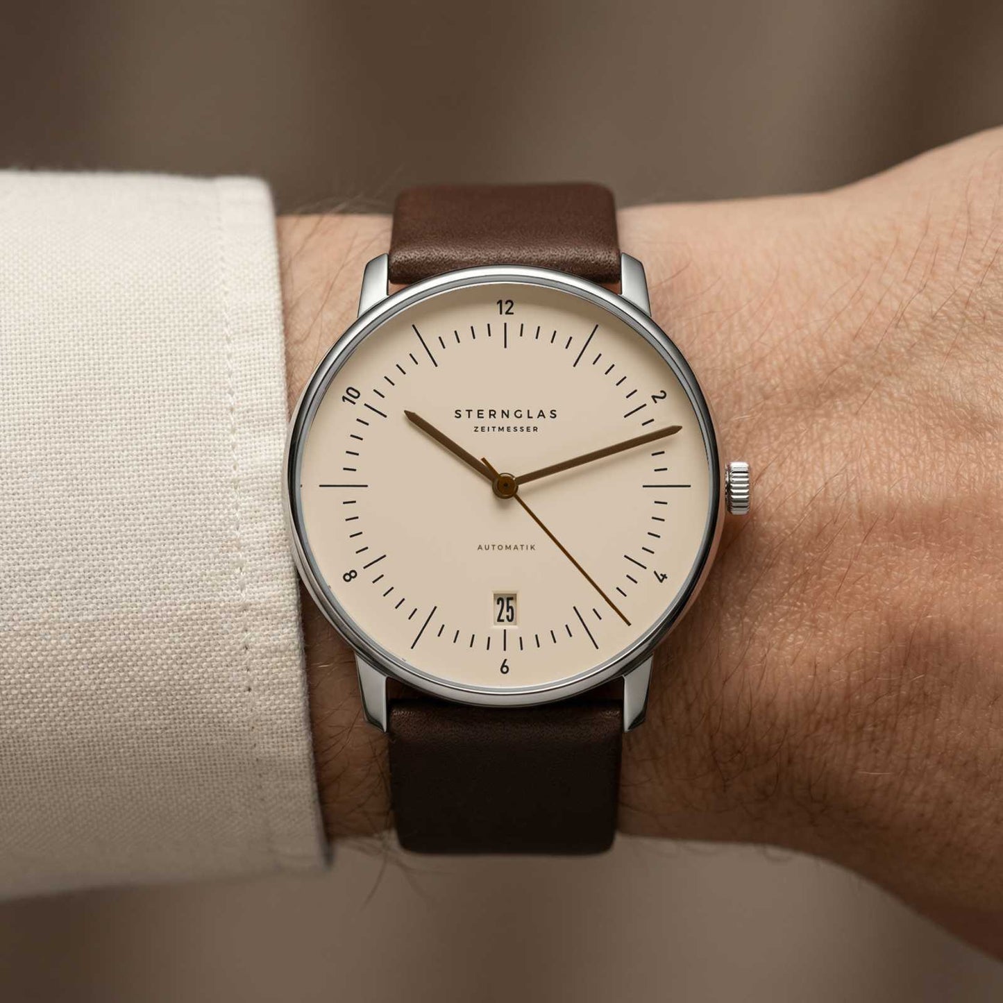 Naos Automatik sand brown
