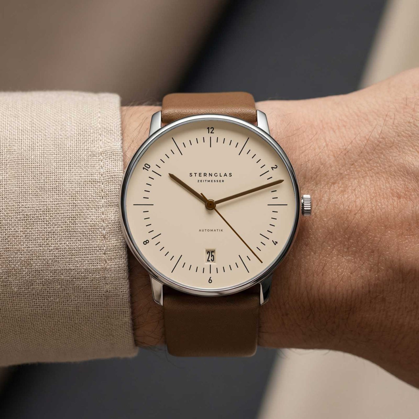 Naos Automatik sand brown