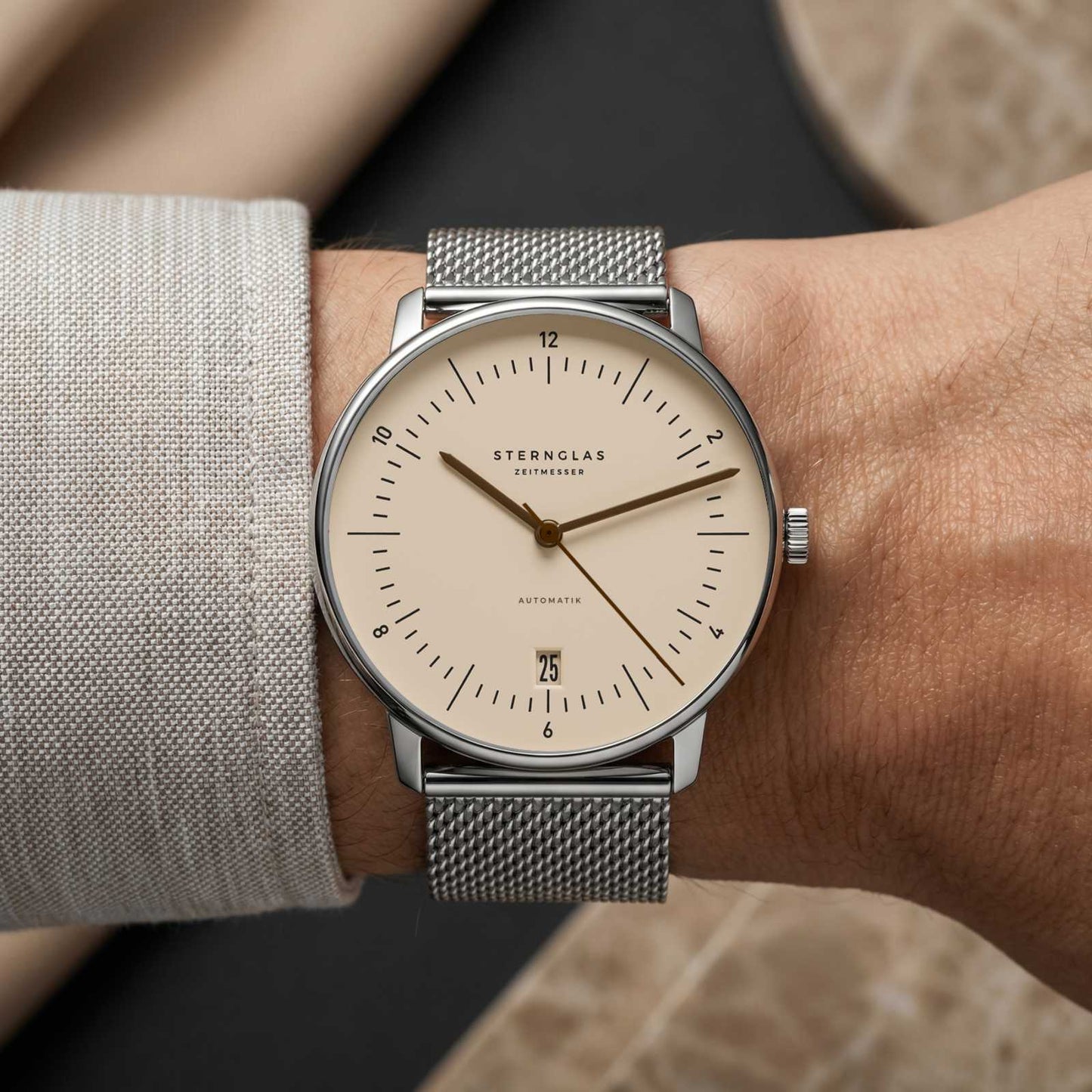 Naos Automatik sand brown
