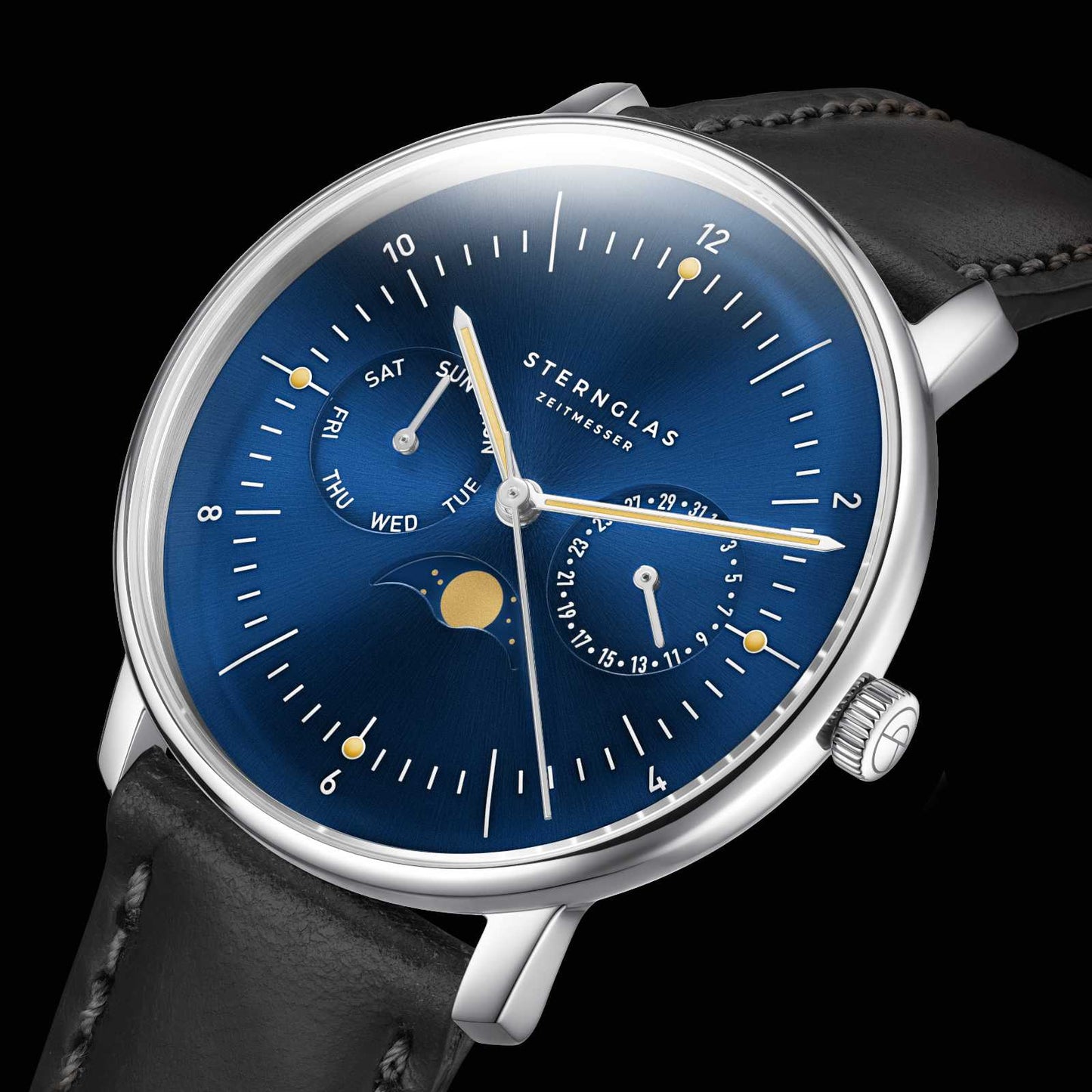 Naos Moonphase midnight blue