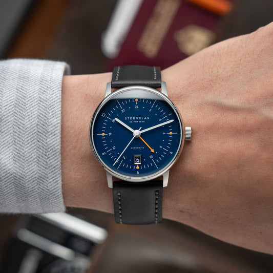 Naos Pro GMT Automatik dark blue