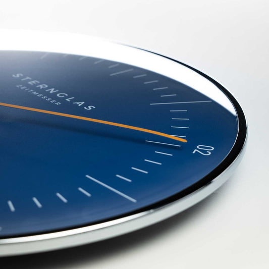Clock Naos coast blue