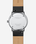 popup|4-fold screwed case back|The precisely screwed case back ensures water resistance of up to 5 ATM.