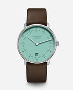 popup|Classic Bauhaus Design|Inspired by the Bauhaus movement of the 1920s, the dial is kept minimalistic and clear. "Form follows function" as they say.