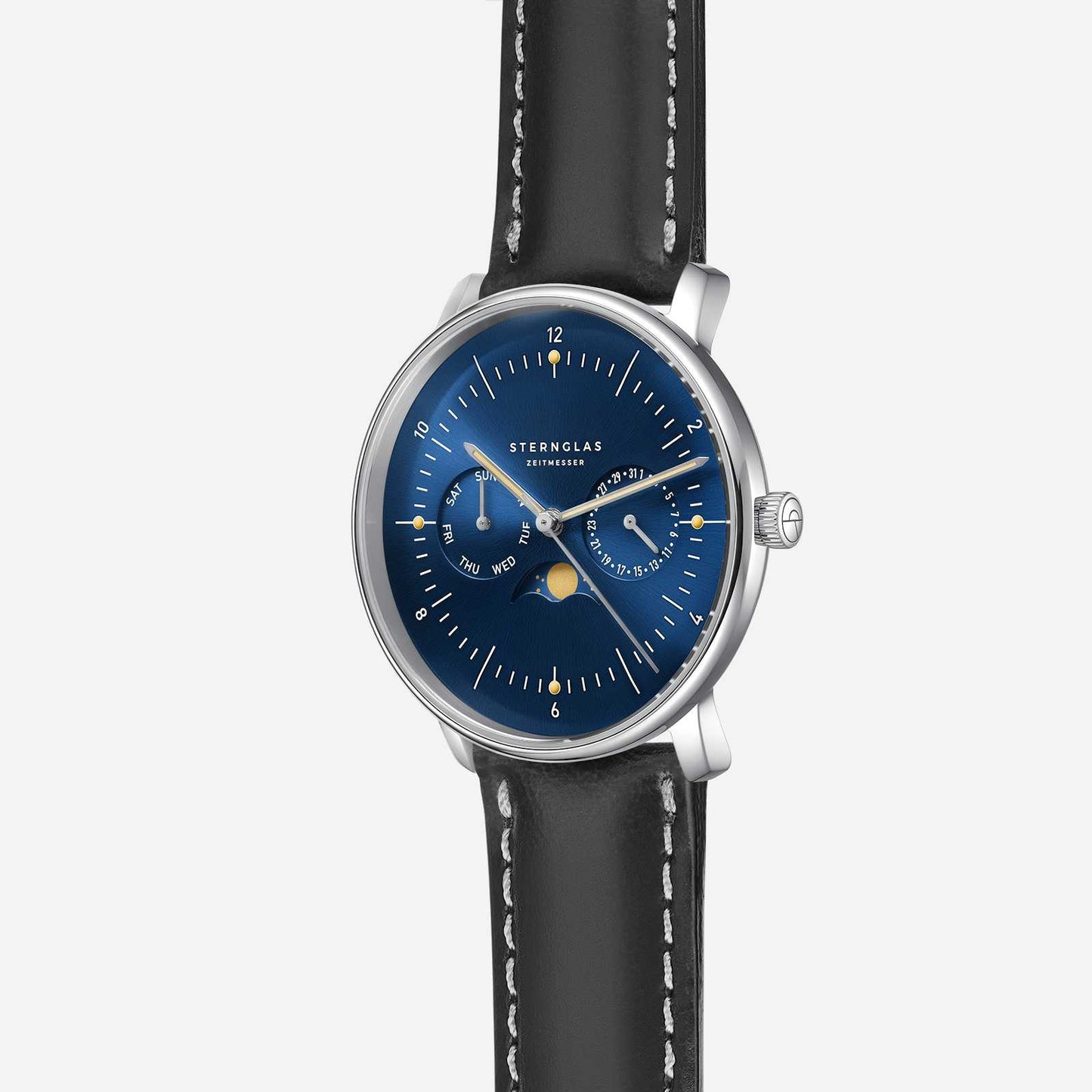 Naos Moonphase midnight blue