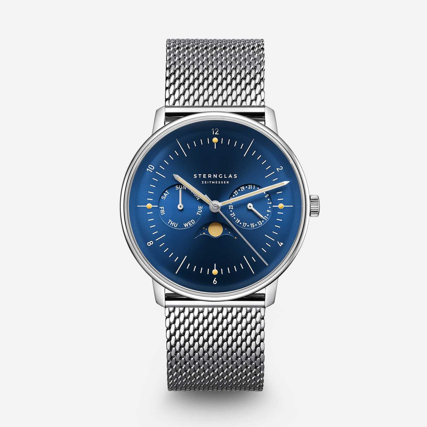 Naos Moonphase midnight blue