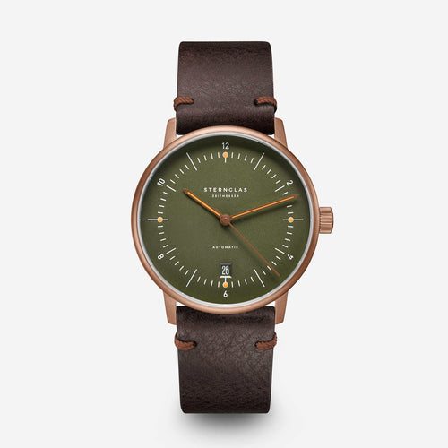 Naos Automatik dark green bronze