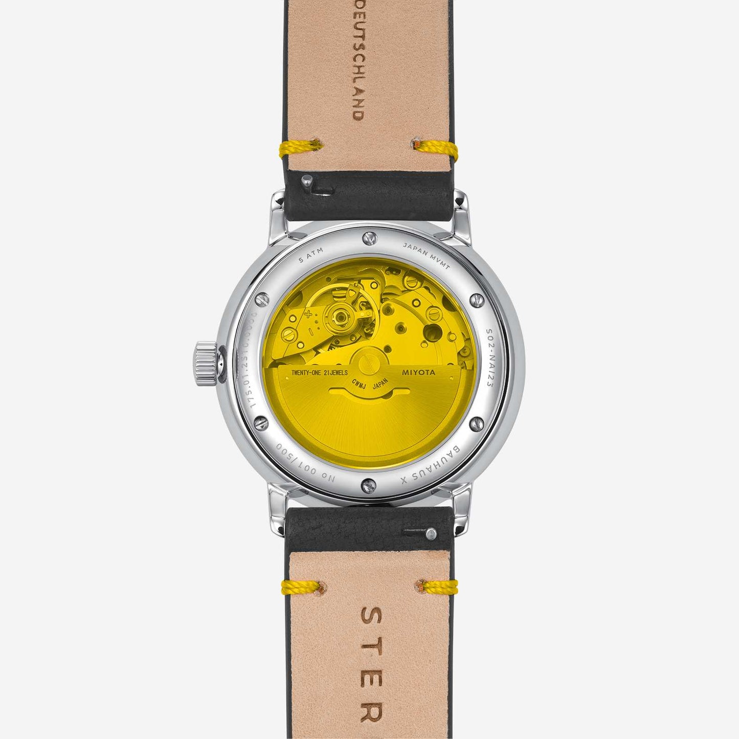 Naos Automatik Edition Bauhaus X yellow