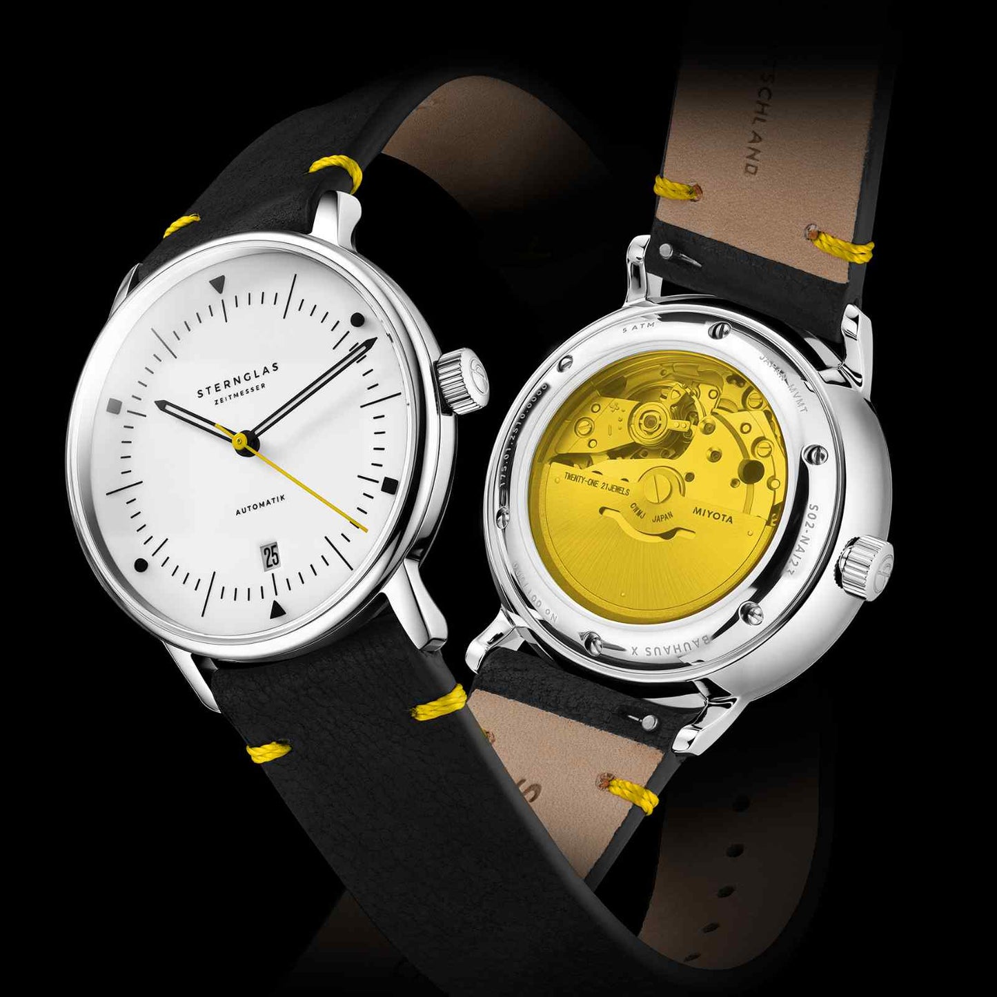 Naos Automatik Edition Bauhaus X yellow
