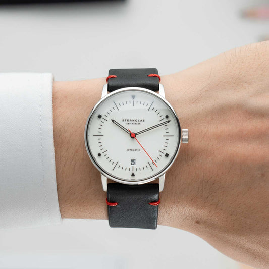 Naos Automatik Edition Bauhaus X red