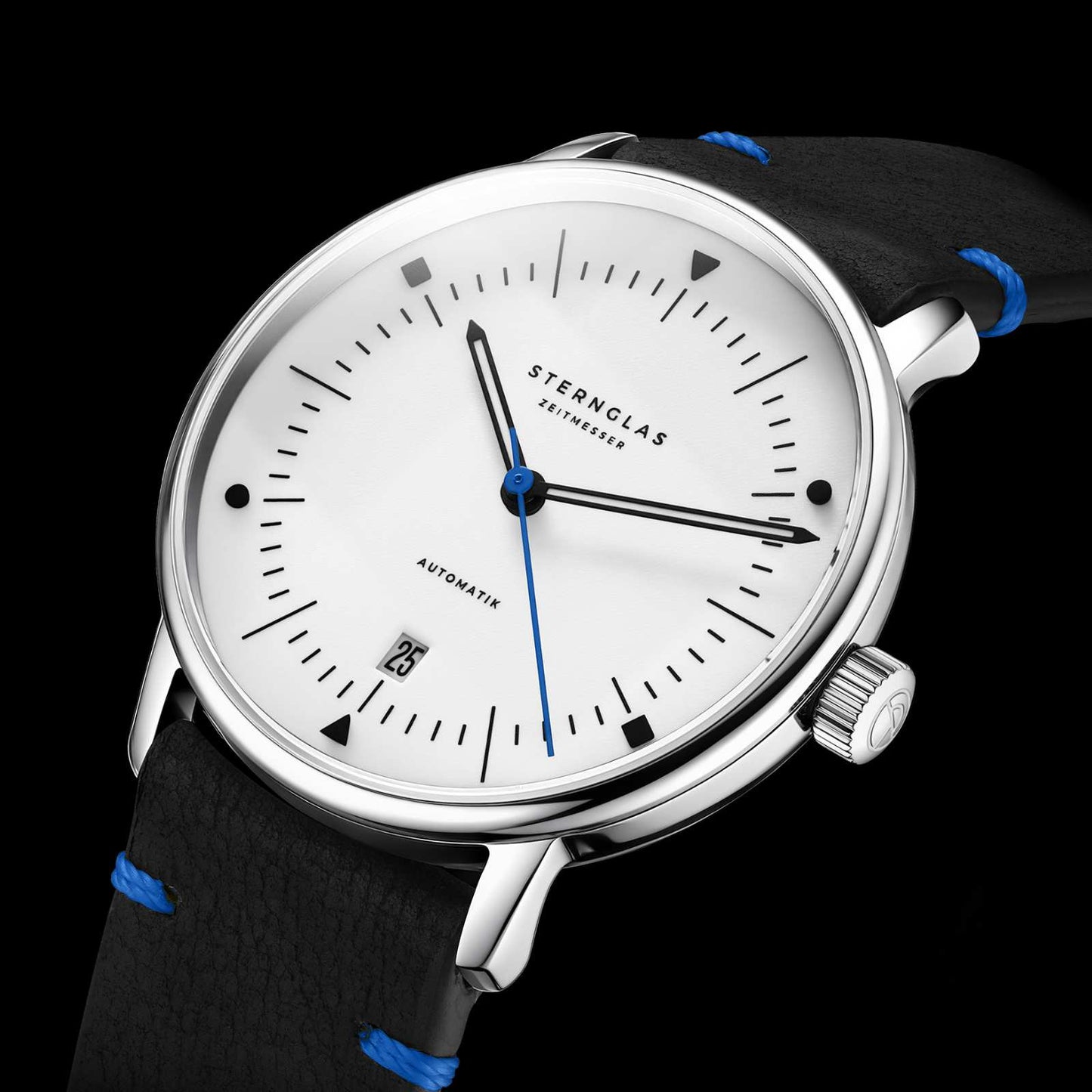Naos Automatik Edition Bauhaus X blue