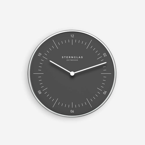 Clock Naos storm grey