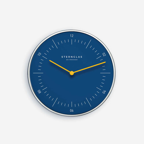 Clock Naos coast blue