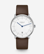 popup|Classic Bauhaus Design|Inspired by the Bauhaus movement of the 1920s, the dial is kept minimalistic and clear. "Form follows function" as they say.