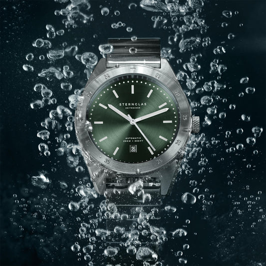 Marus green / Block strap