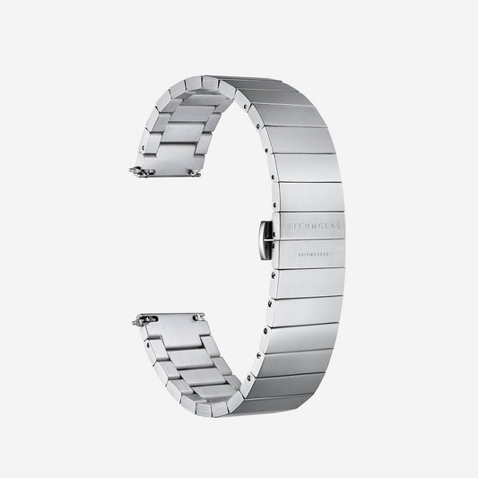 Block strap 20 silver