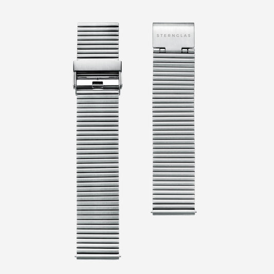 Segment strap 20 silver