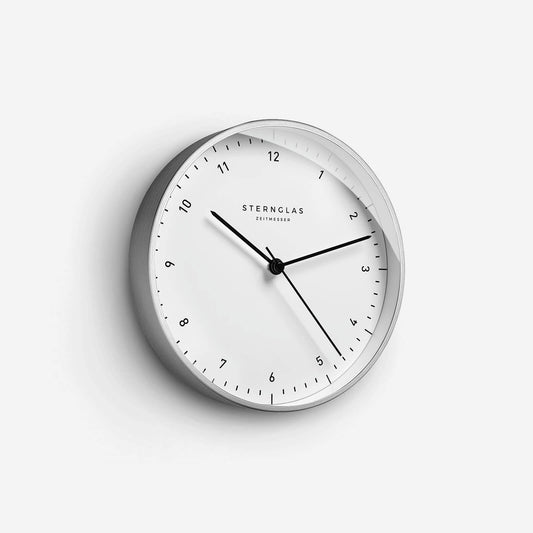 Clock Zirkel white